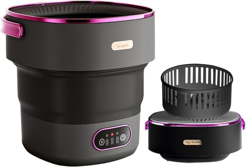 Baby Clothing Washing Machine - 13L 휴대용 세탁기, 3가지 세탁 모드,