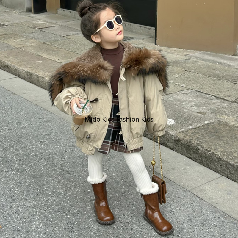 Baby Clothing Designer - 여아용 한국 스타일 겨울 신상 인조