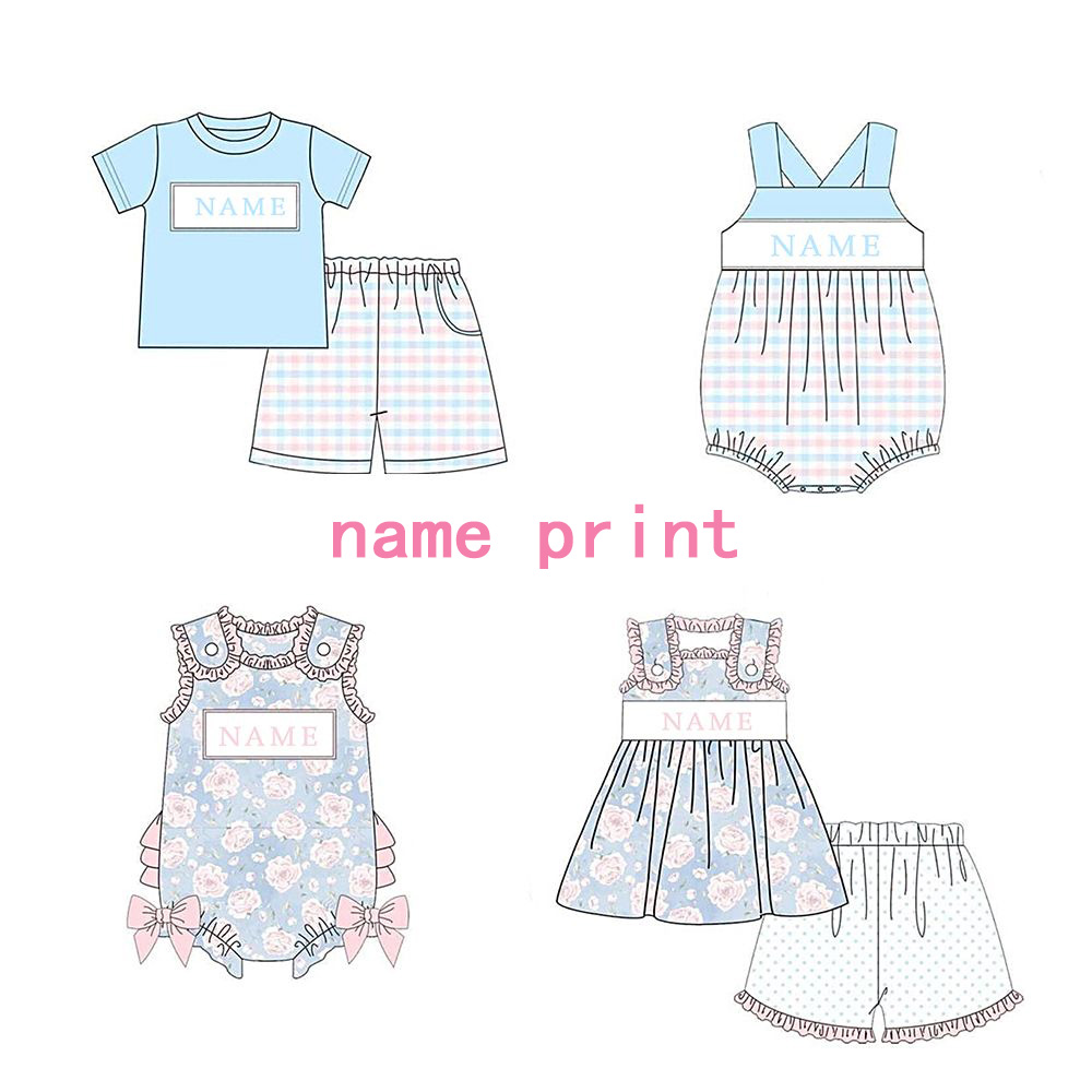 맞춤 디자인 아동용 부티크 의상, 맞춤 이름 아동복 부 - Baby Clothing Designer 리뷰 및 가격