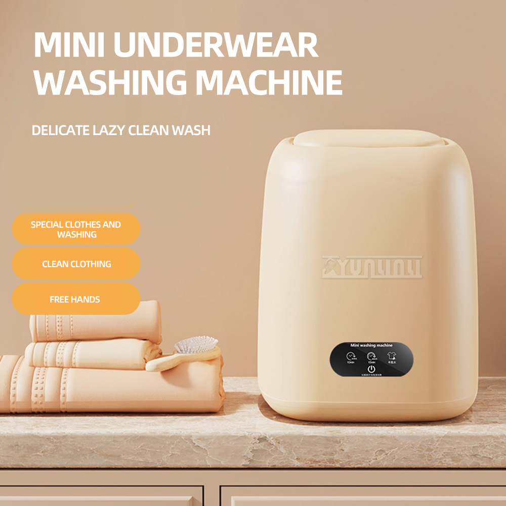 가정용 미니 의류 세탁기, 자동 휴대용 언더팬츠 브래지 - Baby Clothing Washing Machine 리뷰 및 가격
