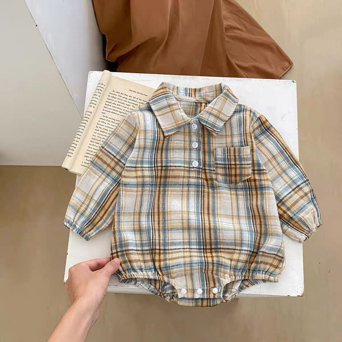Ircomll 2 pcs 유아 아기 격자 무늬 셔츠 디 - Baby Clothing Designer 리뷰 및 가격