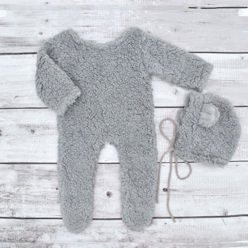 아기 소년 소녀를위한 2Pcs 사진 소품 unisex  - Baby Clothing Onesies 리뷰 및 가격