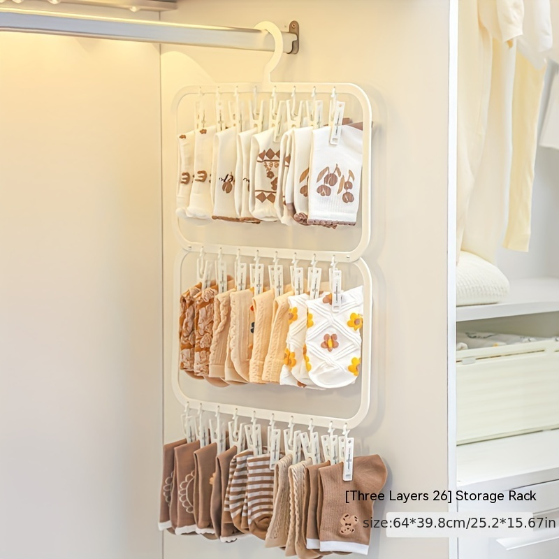 가정용 다용도 클립 아기 옷걸이 신생아 양말 건조대,  - Baby Clothing Storage 리뷰 및 가격