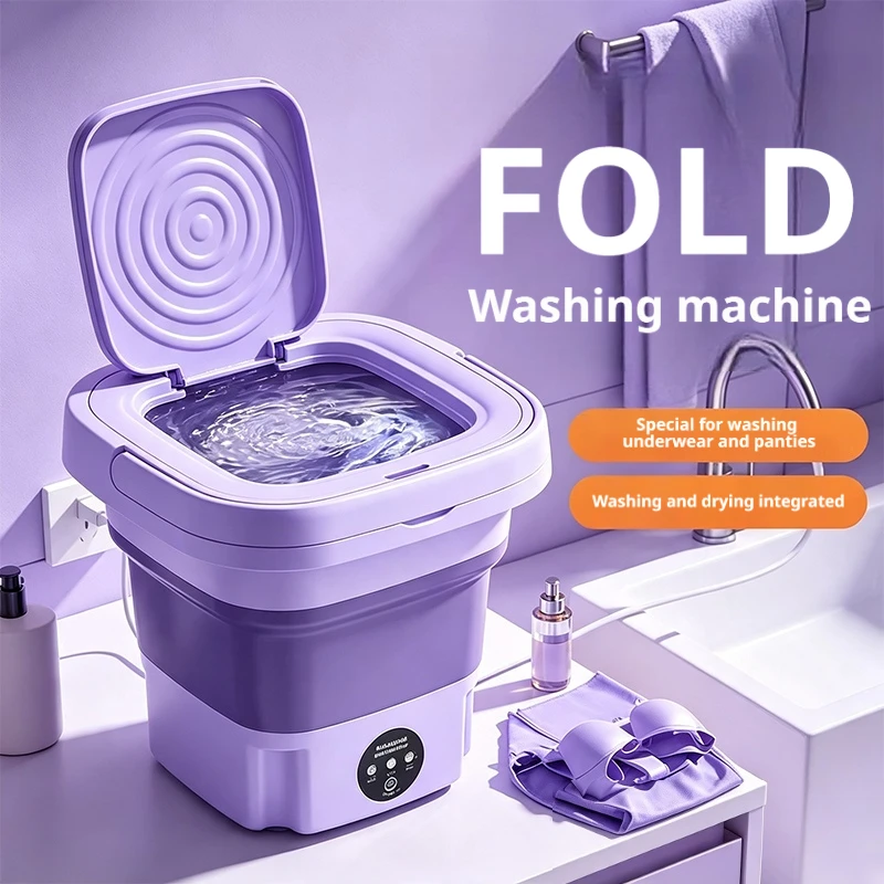 9L 접이식 미니 세탁기 휴대용 소형 세탁기 양말 속옷 - Baby Clothing Washing Machine 리뷰 및 가격