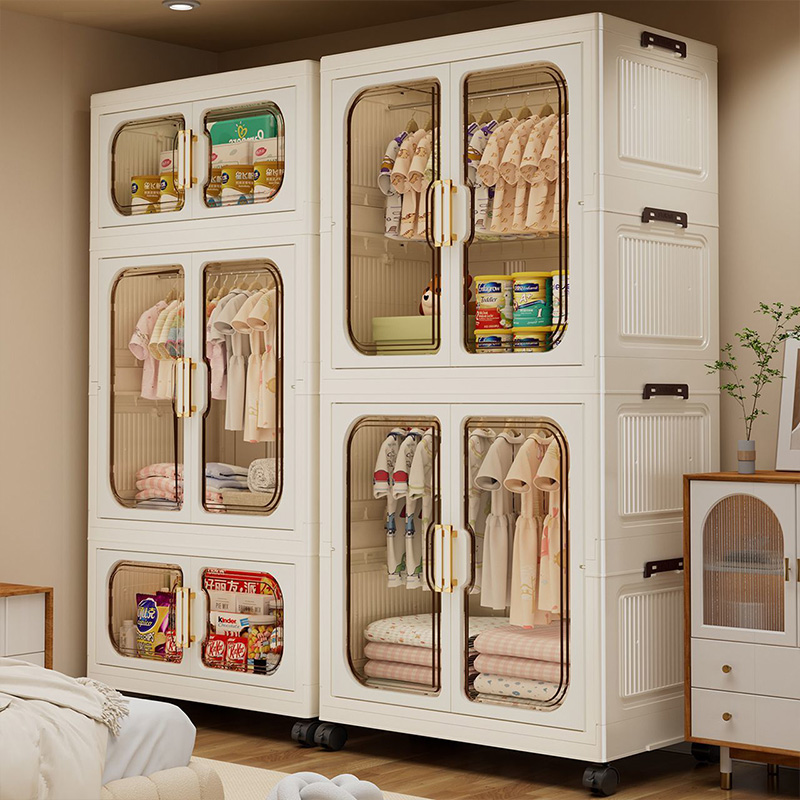 다채로운 색상의 접이식 어린이 옷장 – 대용량 아기 옷 - Baby Clothing Storage 리뷰 및 가격