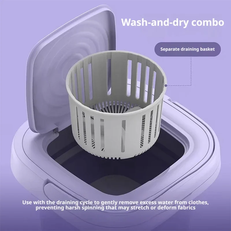 9L 휴대용 미니 세탁기, 접이식 디자인, 아기 속옷, - Baby Clothing Washing Machine 리뷰 및 가격