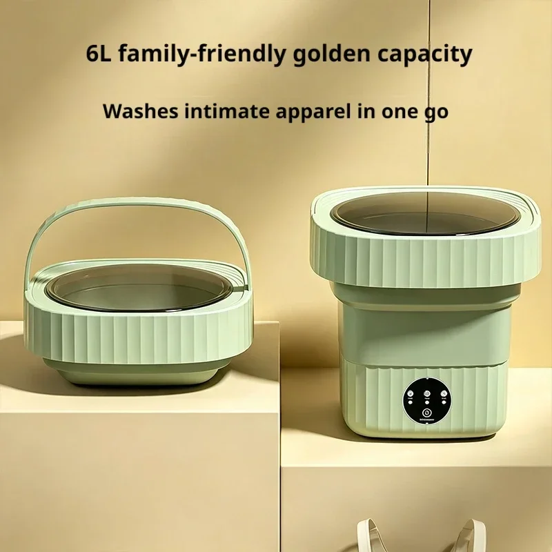 6L 접이식 휴대용 세탁기 미니 세탁기 속옷 양말 아기 - Baby Clothing Washing Machine 리뷰 및 가격